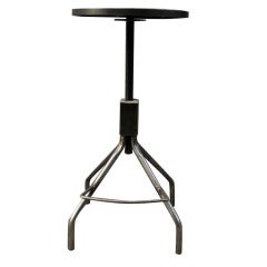 Metal Adjustable Bar Stool