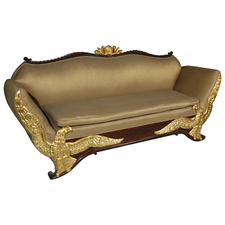 18th-19th Century Russian Neoclassical Sofa/Couch