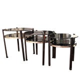 Set of Three Art Deco Nesting Tables