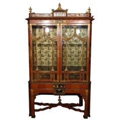 "Chinoiserie" Display Cabinet