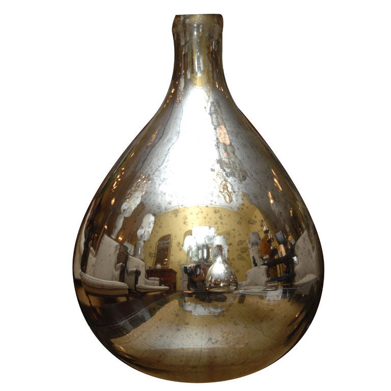 Mercury Silvered Demijohn