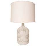 Swirled Glass Lamp
