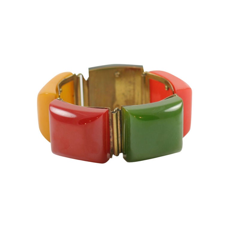 Bakelite "Chuckles" Bracelet For Sale at 1stdibs