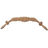 Decorative Carved Wooden Swag, Continental, Late 19th Century