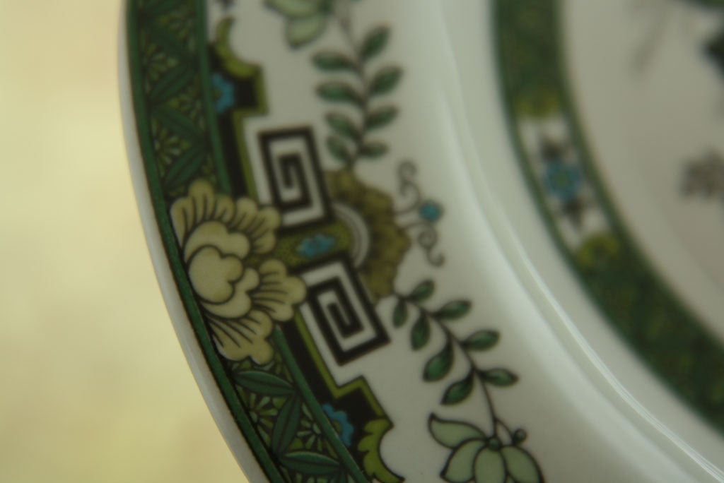 Spode 32 pieces Green Siam China 2