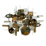 Metal Sculpture signed Hugo 80