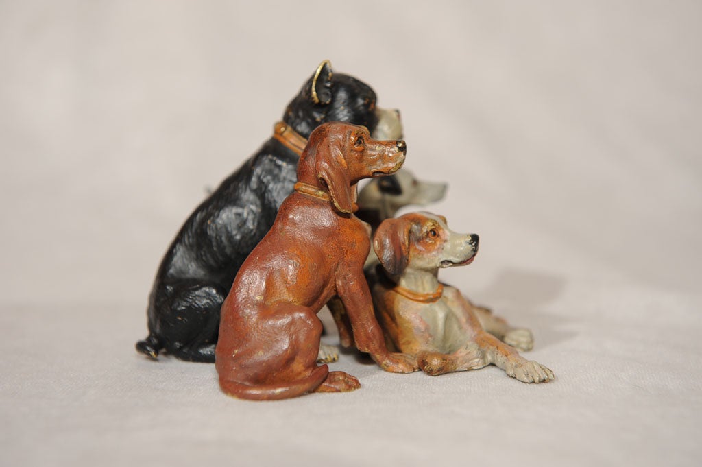 Vienna Bronze Dog Grouping 3