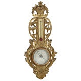 Early 19th Century Gilded Barometer