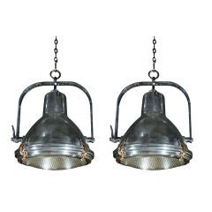 Large Nautical Industrial Light