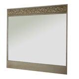 LARGE BAMBOO CARVED MIRROR BY JAMES MONT