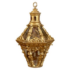 Early 19th Century Italian Gilded Lantern