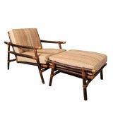 Ficks Reed Chair 
Ottoman