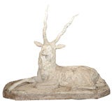 Large Scale Plaster Model of a Stag