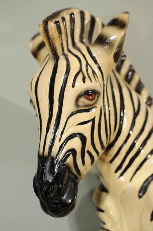 Decorative Carousel Zebra 1