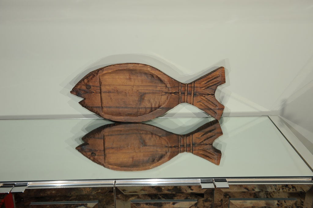 Folk Art Tiki Art Fish