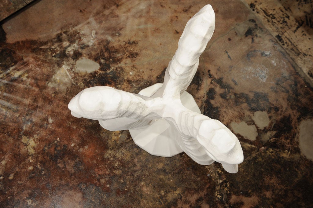 Glass Seahorse Table Base