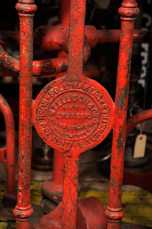 19th Century English Cast Iron Turnstile
