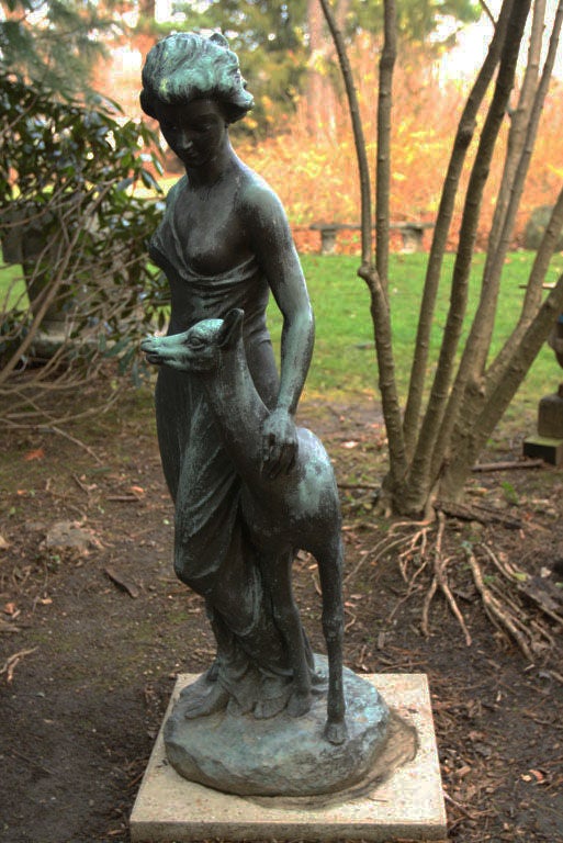 Bronze Figure with Doe 3