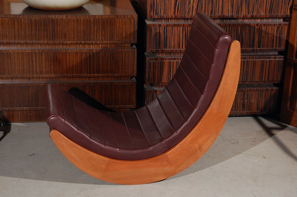 Verner Panton Rocking Chair Relaxer In Excellent Condition In Los Angeles, CA