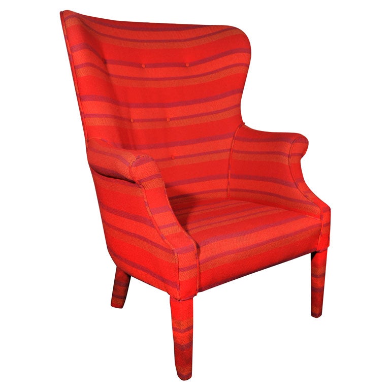 "Candy Darling" Wingback Chair