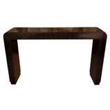 Macassar Ebony Console