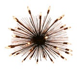CUSTOM-ONE-OF-A-KIND BLASS SCULPTURE CHANDELIER