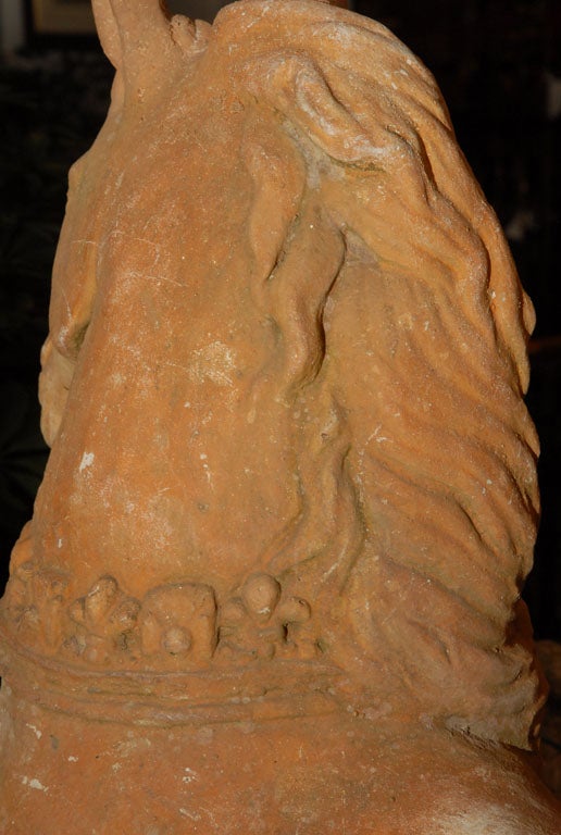 An English Garden Stone Recumbent Horse (Pair Available) 1