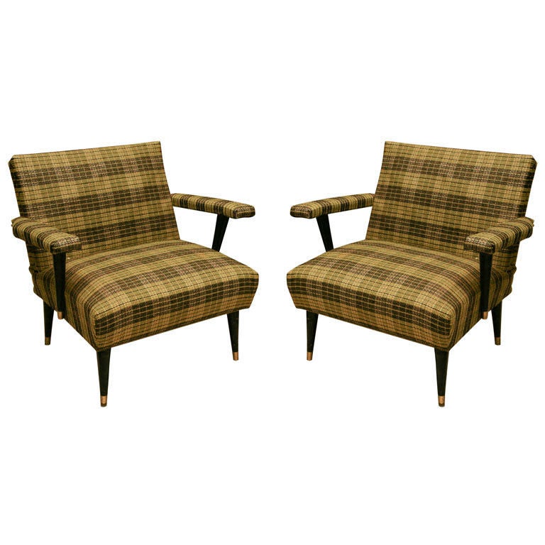 Pair of 1960's Armchairs