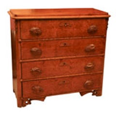 Swedish Birchwood Chest of Drawers 3