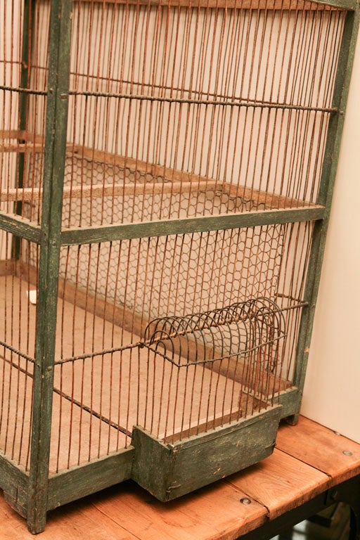 Grand French 19th c. architectural birdcage 4