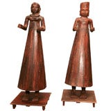 A Pair of Ceremonial Figures