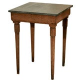 Slate Top Side Table