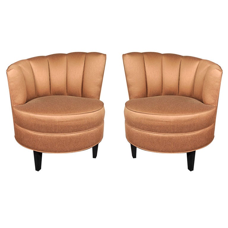 Pair of Art Deco Tub Chairs