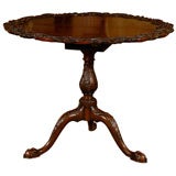 Mahogany Tripod Table