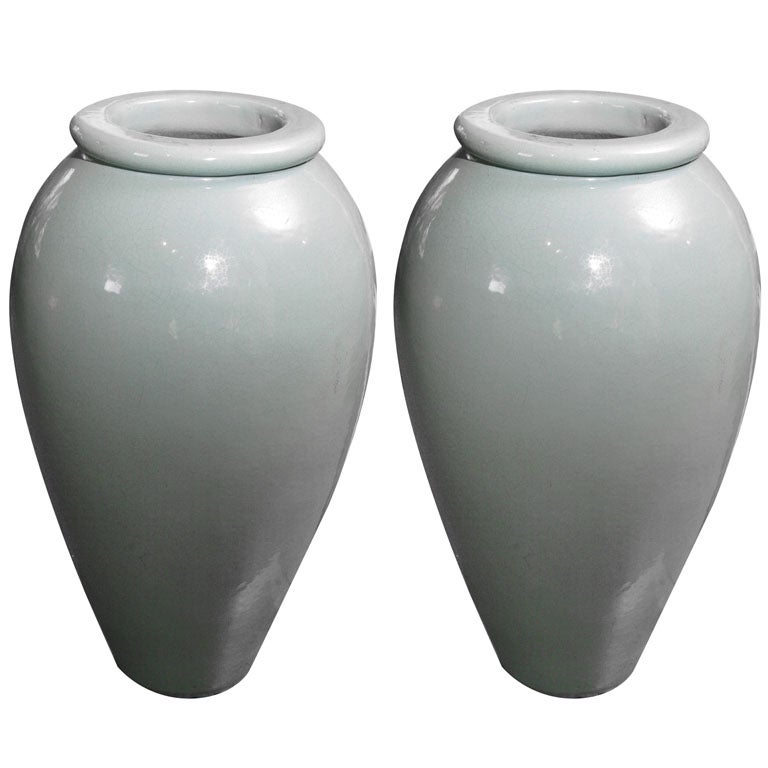 Pair Galloway Jars