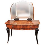 Vintage French Art Deco dressing table