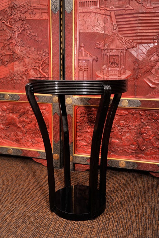Pair of French Art Deco End Tables at 1stDibs