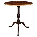 Oyster Veneered Top Occasional Table