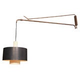 Swing-Arm Lamp by Gaetano Scolari