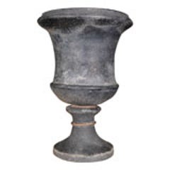 Black Frosted Seguso Glass Urn 9