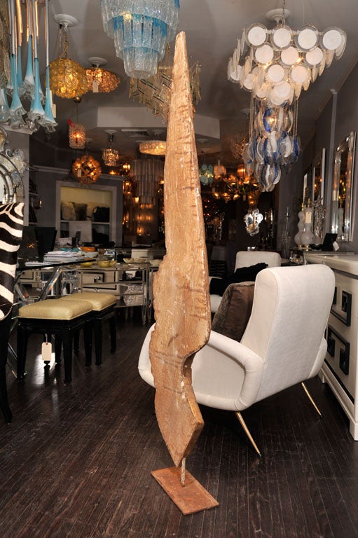 19th Century ANGEL WINGS IN 24 KARAT GOLD PAPIER-MACHE SCULPTURES