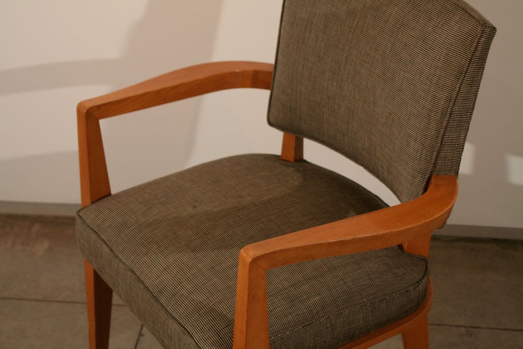 20th Century Pair of Chairs by Maxime Old For Sale