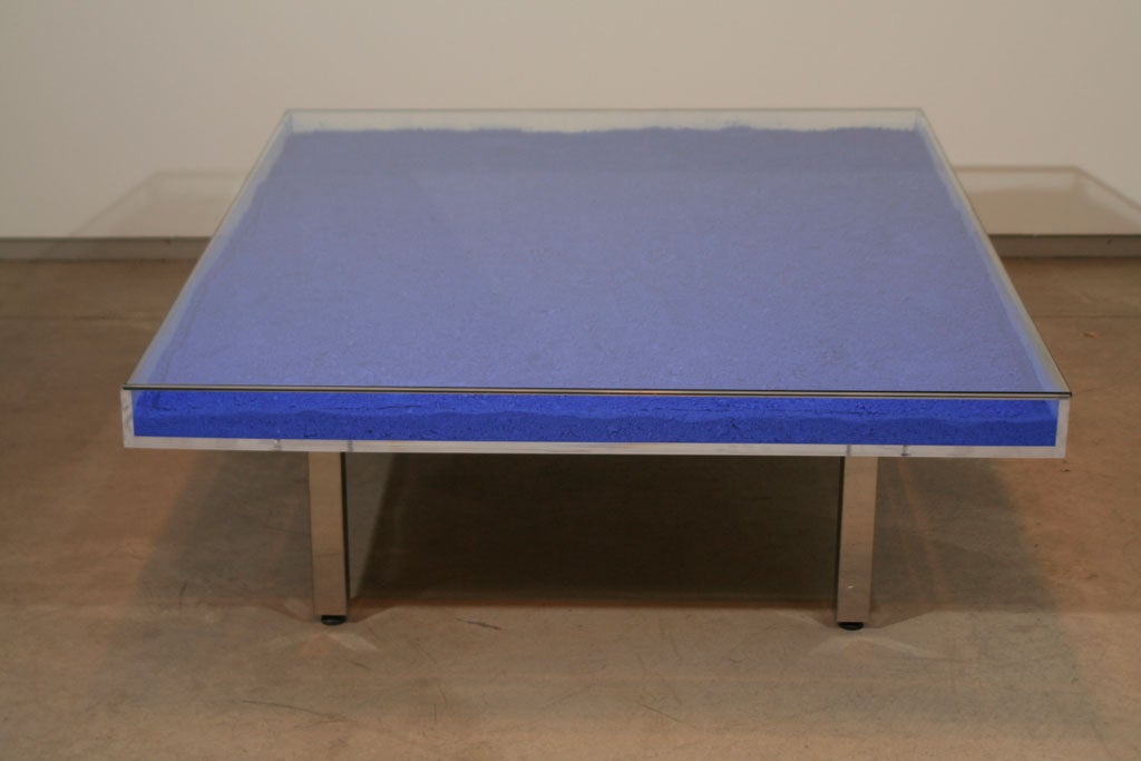 Table Klein Blue™ by Yves Klein For Sale at 1stdibs