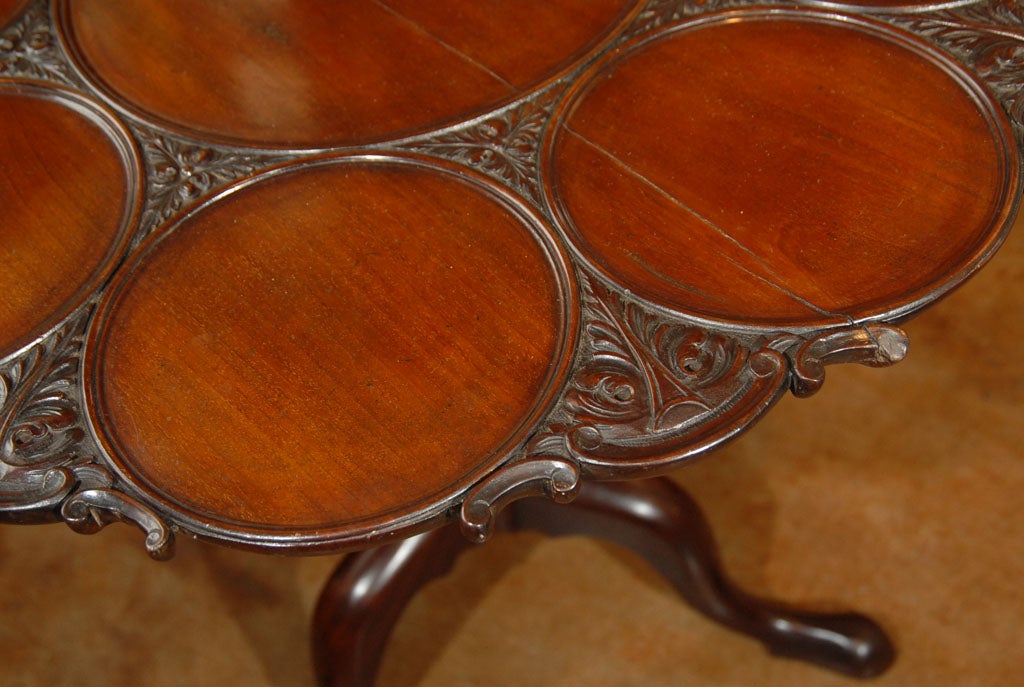 19th Century English Tilt-Top Supper Table of Mahogany