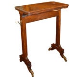 Antique Regency Architect's Table with Adjustable Top