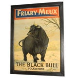 English Pub Sign - The Black Bull (Folkestone)