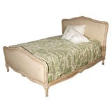 Antique French Louis XV Style Queen Size Bed