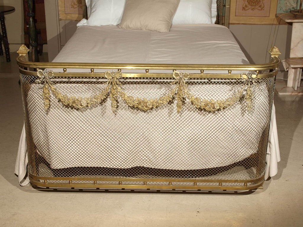 French Brass Bed 3