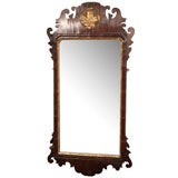 English, Georgian mahogany mirror