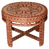 Indian Inlay Side Table